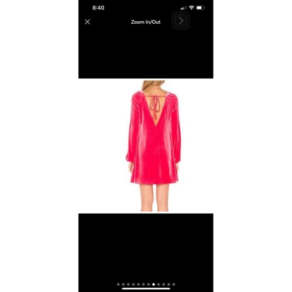 Free People MISHA VELVET MINIDRESS XSMALL - Picture 8 of 12
